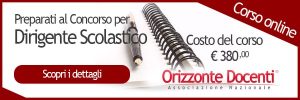 corso online preparazione al concorso per dirigente scolastico