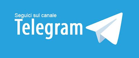 seguici su telegram