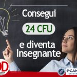 24 cfu per concorso insegnanti