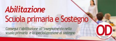 abilitazione scuola primaria e sostegno