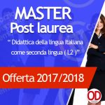 master Didattica della Lingua Italiana come lingua seconda (L2)