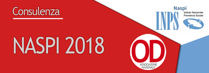 Domanda disoccupazione NASPI 2018