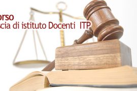 Ricorso seconda fascia di istituto docenti itp