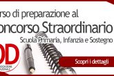 corso di preparazione al concorso straordinario scuola primaria, infanzia e sostegno