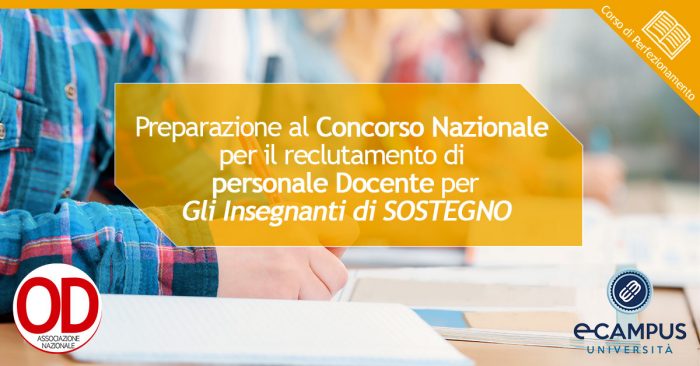 Preparazione al concorso Nazionale per insegnanti di sostegno