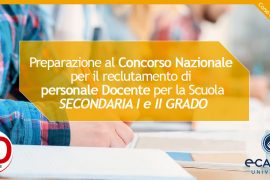 Preparazione al concorso nazionale Docenti per la scuola secondaria