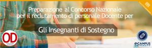 Preparazione al concorso nazionale per gli insegnanti di sostegno