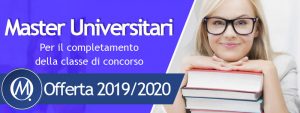 Master per il completamento della classe di concorso