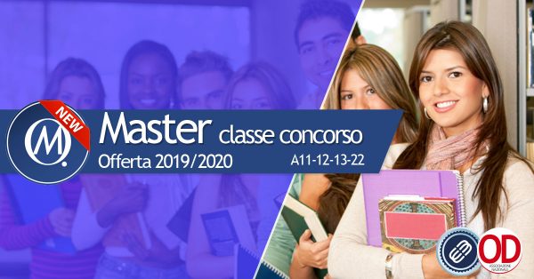 Master per il completamento della classe di concorso A11 A12 A13 A22