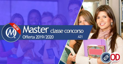 Master per il completamento della classe di concorso A21