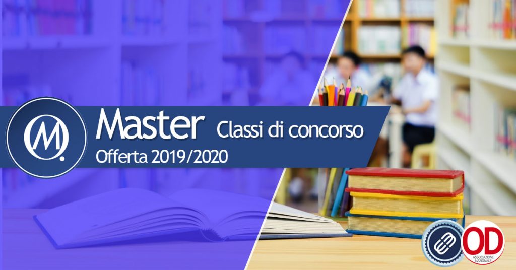 Master per il completamento della classe di concorso