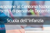 Preparazione al concorso personale docente - scuola per l'infanzia