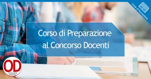 Corso di preparazione al concorso docenti