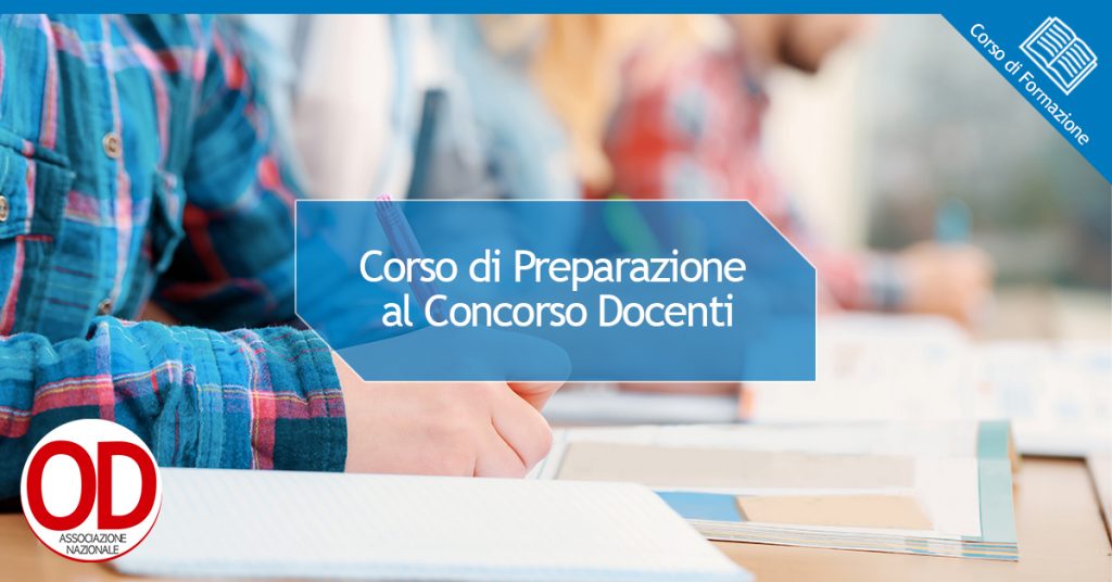 Corso di preparazione al concorso docenti