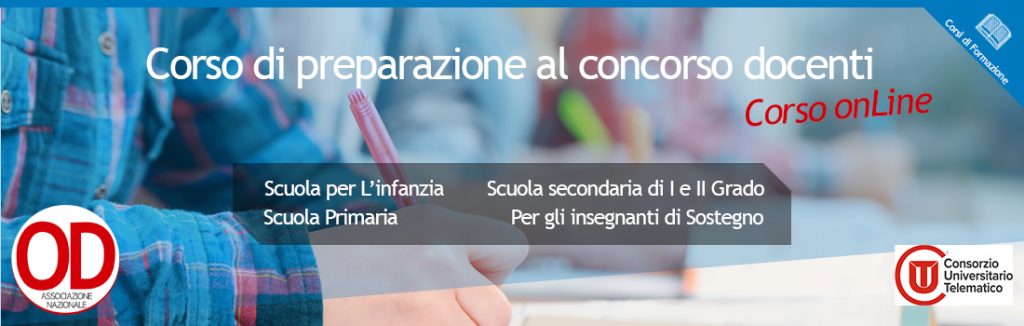 Corso preparazione al concorso docenti - lezioni online