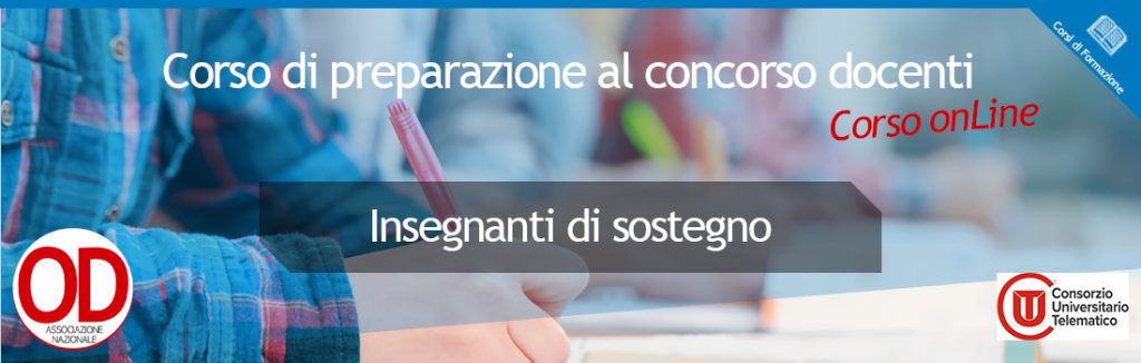 corso di preparazione al concorso docenti - insegnanti di sostegno