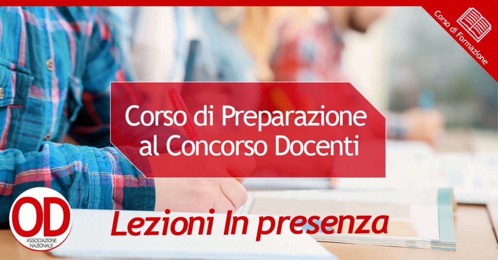 Corso di preparazione al concorso docenti