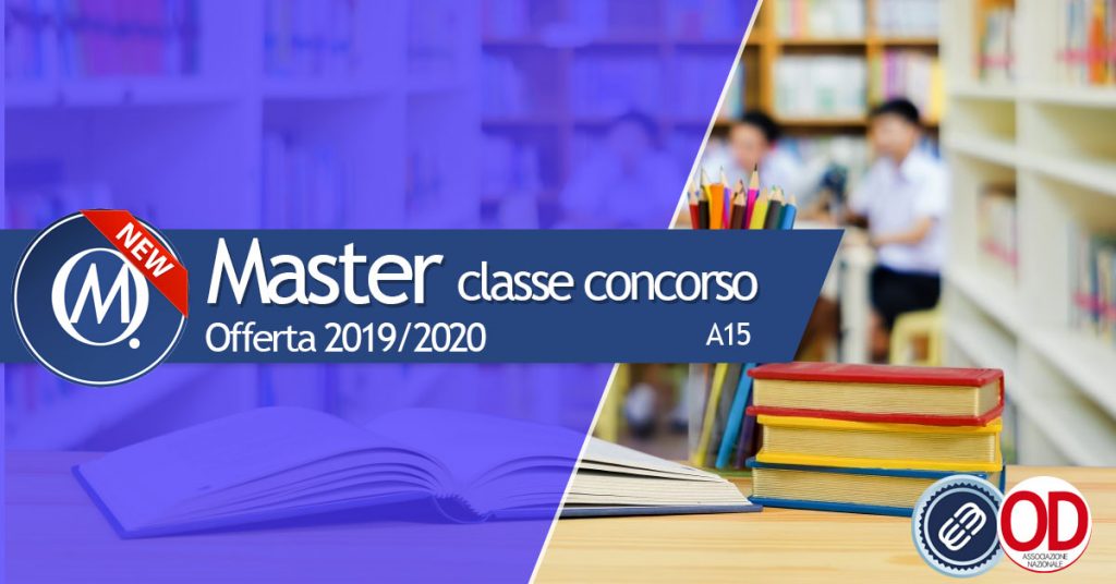 master completamento classe di concorso A15