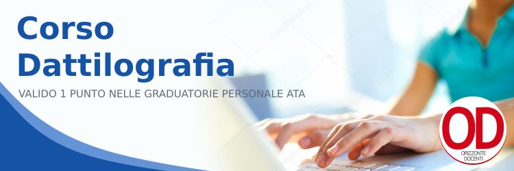 corso dattilografia valido 1 punto nelle graduatorie personale ata