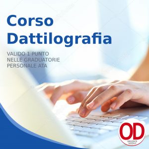 corso dattilografia valido 1 punto nelle graduatorie personale ata