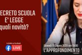 decreto scuola è legge: quali novità