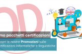 promozioni certificazioni informatiche e lingua inglese