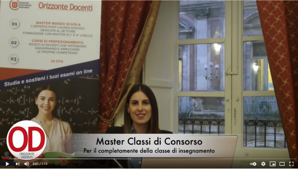 master classi di concorso