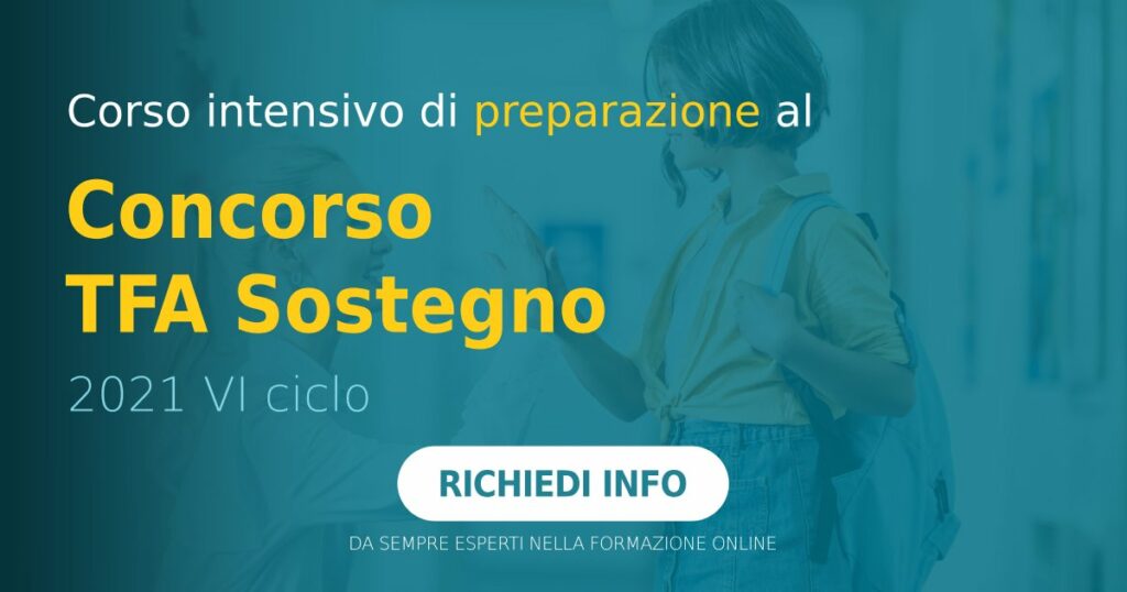 preparazione concorso tfa sostegno