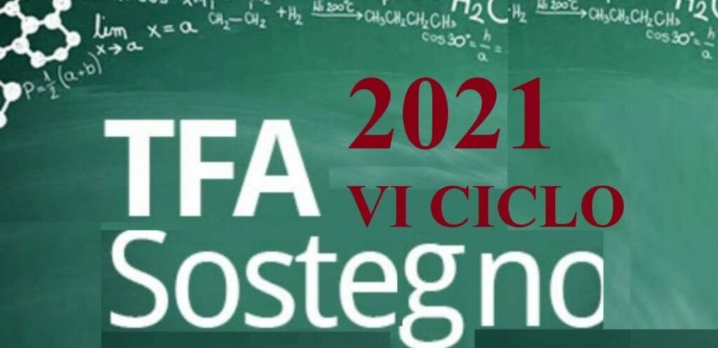 Tfa sostegno VI ciclo il controsenso