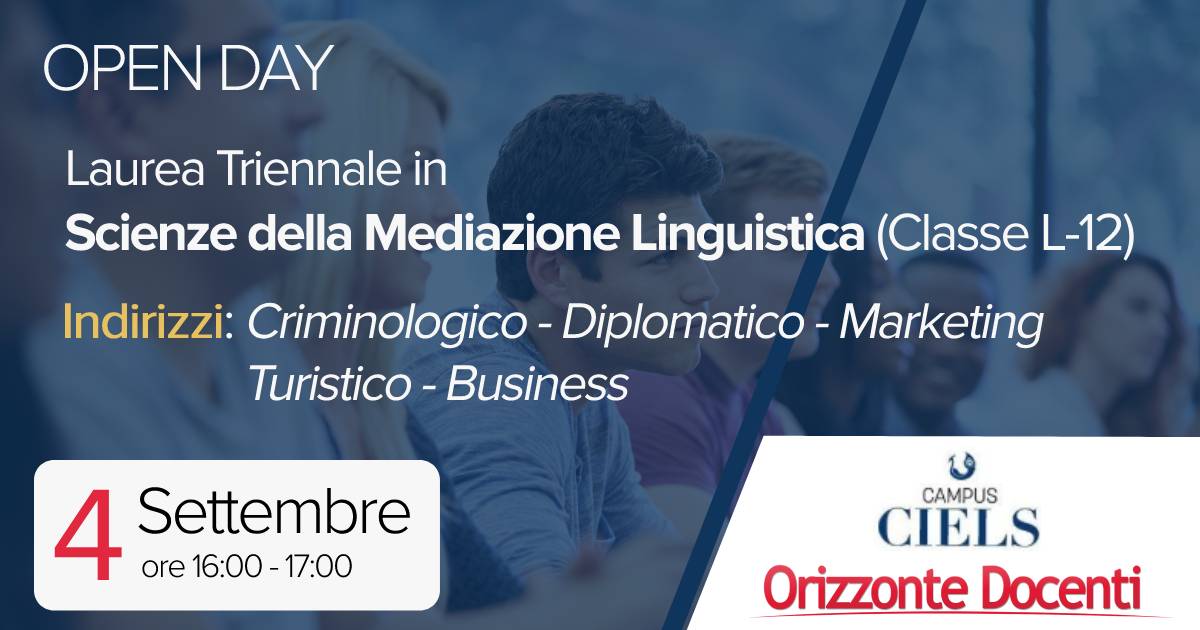 laurea triennale in scienze della mediazione linguistica