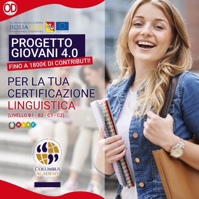 progetto giovani 4.0 certificazione inglese