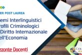 Sistemi Interlinguistici e profili Criminologici nel Diritto Internazionale e dell’Economia