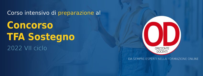 Corso di preparazione al concorso scuola Secondaria - Training Together