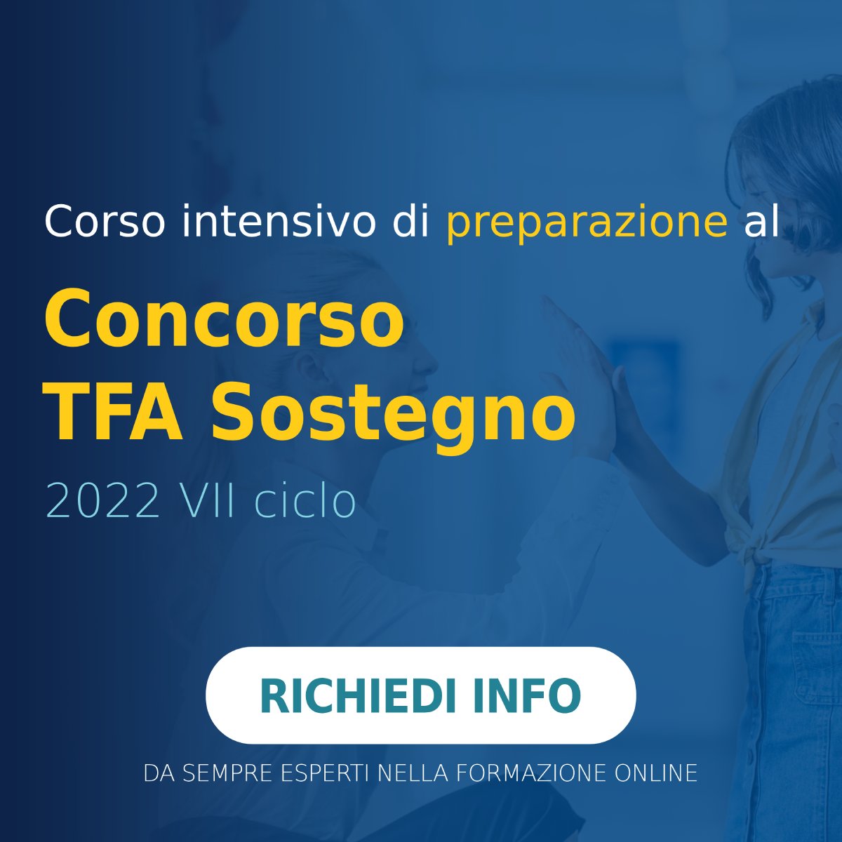 Corso di preparazione TFA Sostegno 2022 VII ciclo