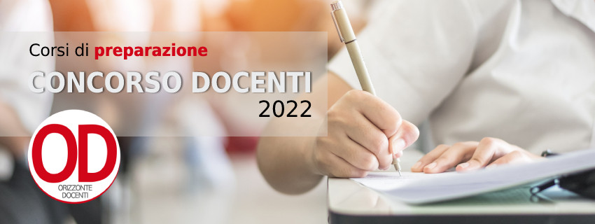 corsi di preparazione concorso docenti 2022