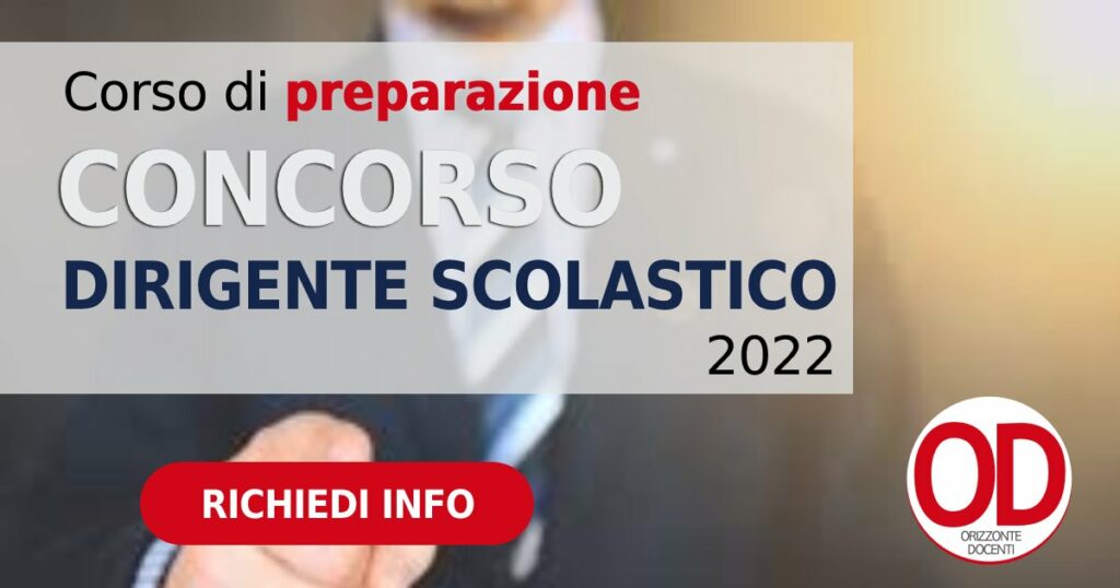 corso di preparazione dirigente scolastico