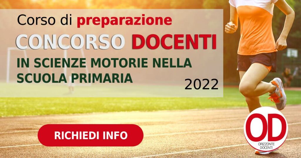 concorso docenti in scienze motorie nella scuola primaria