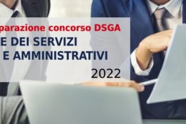 Corso di preparazione DSGA - Direttore dei servizi generali e amministrativi