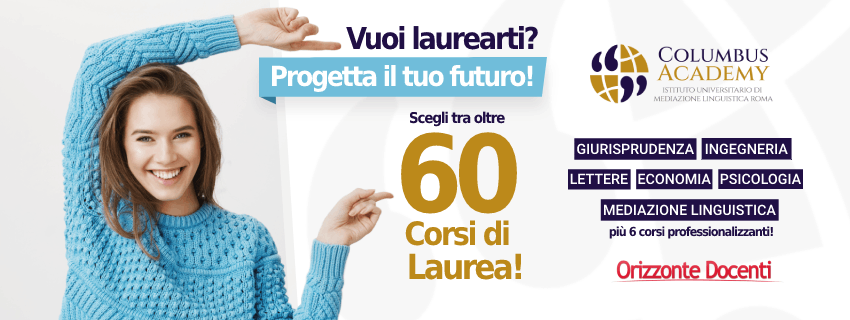 60 corsi di laurea - progetta il tuo futuro - laureati con noi -giurisprudenza economia lettere mediazione linguistica psicologia ingegneria