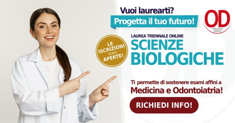 Laurea Triennale Online in scienze biologiche