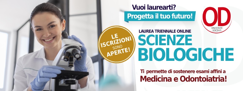 laurea triennale online in scienze biologiche - esami medicina e odontoiatria