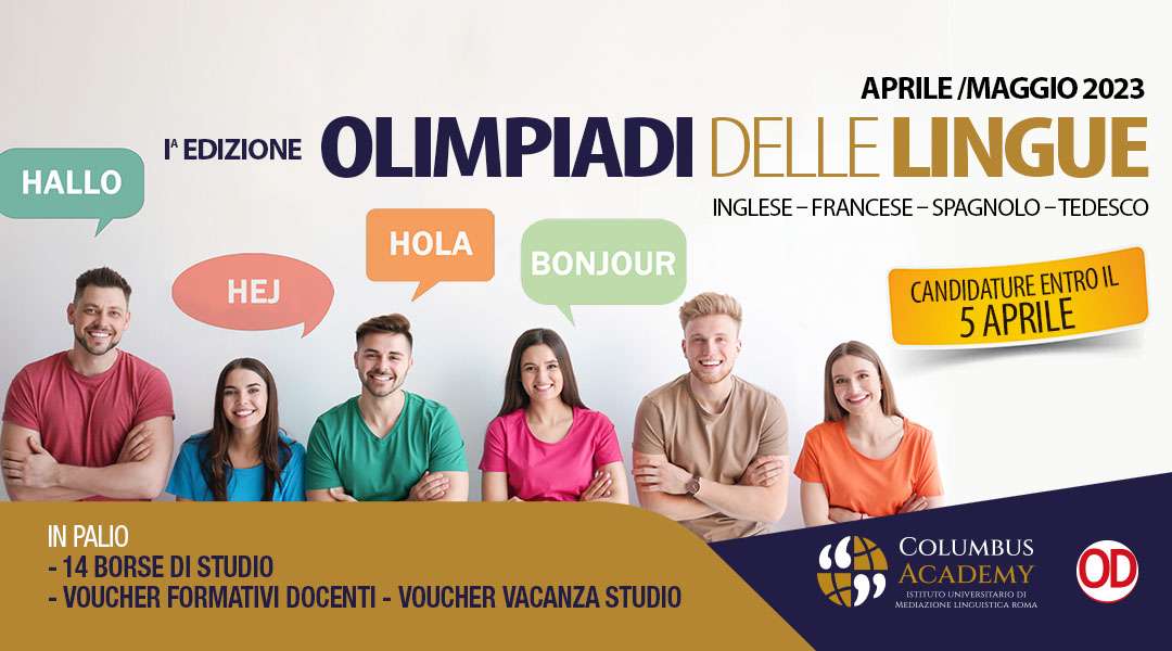 PARTECIPA CON LA TUA SCUOLA ALLE OLIMPIADI DELLE LINGUE - Orizzonte Docenti