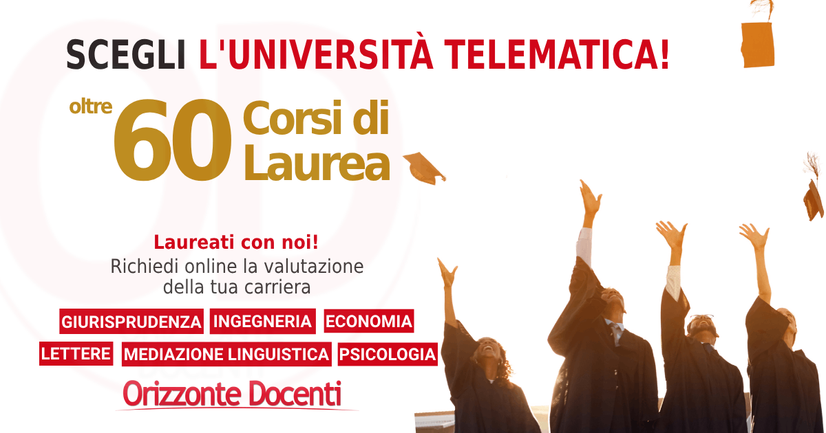 laureati studia e sostieni esami online