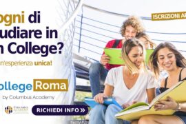 college roma - esperienza formativa in un college -campus universitario - incontri internazionali
