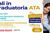 Graduatoria personale ATA - corso osa - segretario coordinatore amministratore - operatore assistenza familiare - aumenta punti - omaggio certificazione informatica