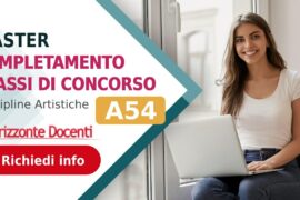 Master A54 CCC Classi di concorso - Discipline Artistiche