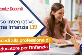 CORSO INTEGRATIVO L-19 PRIMA INFANZIA - diventa educatore per l'infanzia