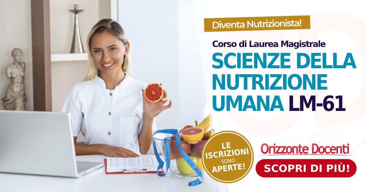 Scienze della nutrizione umana - corso di laurea magistrale