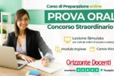 Concorso Docenti 2024 - Corso di Preparazione concorso docenti ter Prova orale - Orizzonte Docenti