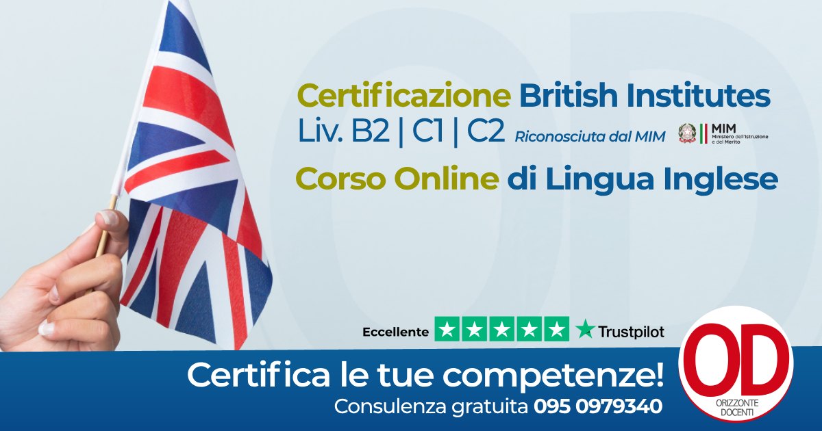 certifica le tue competenze linguistiche con il corso di inglese online e la certificazione british Institutes